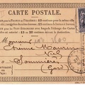 Agrandir Cartes postales (N°6) pionnières 1876 face1